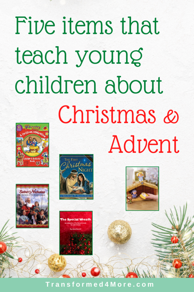 Five items to teach young children about Christmas