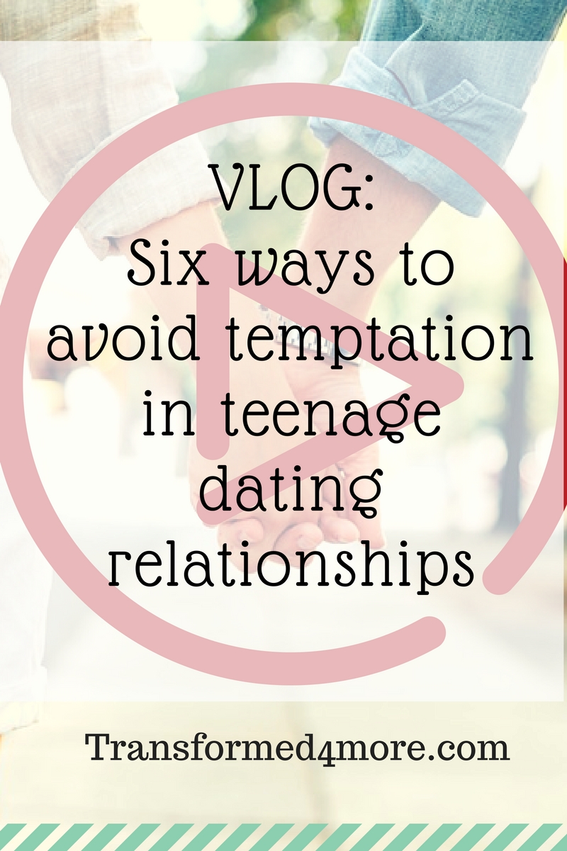 It can be hard to resist temptation. This video offers six ways to help avoid temptation in teenage dating relationships. Click through to watch now or pin to watch later! Transformed4more.com